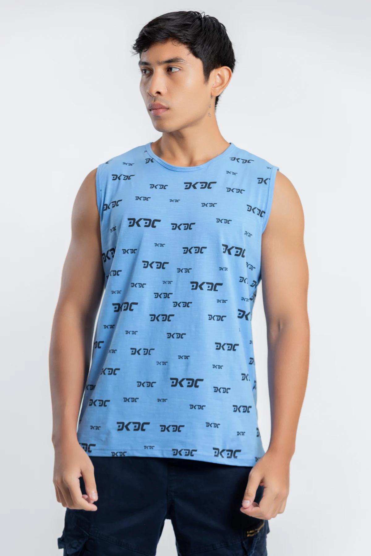 dkdc-printed-men-round-neck-light-blue-skinny
