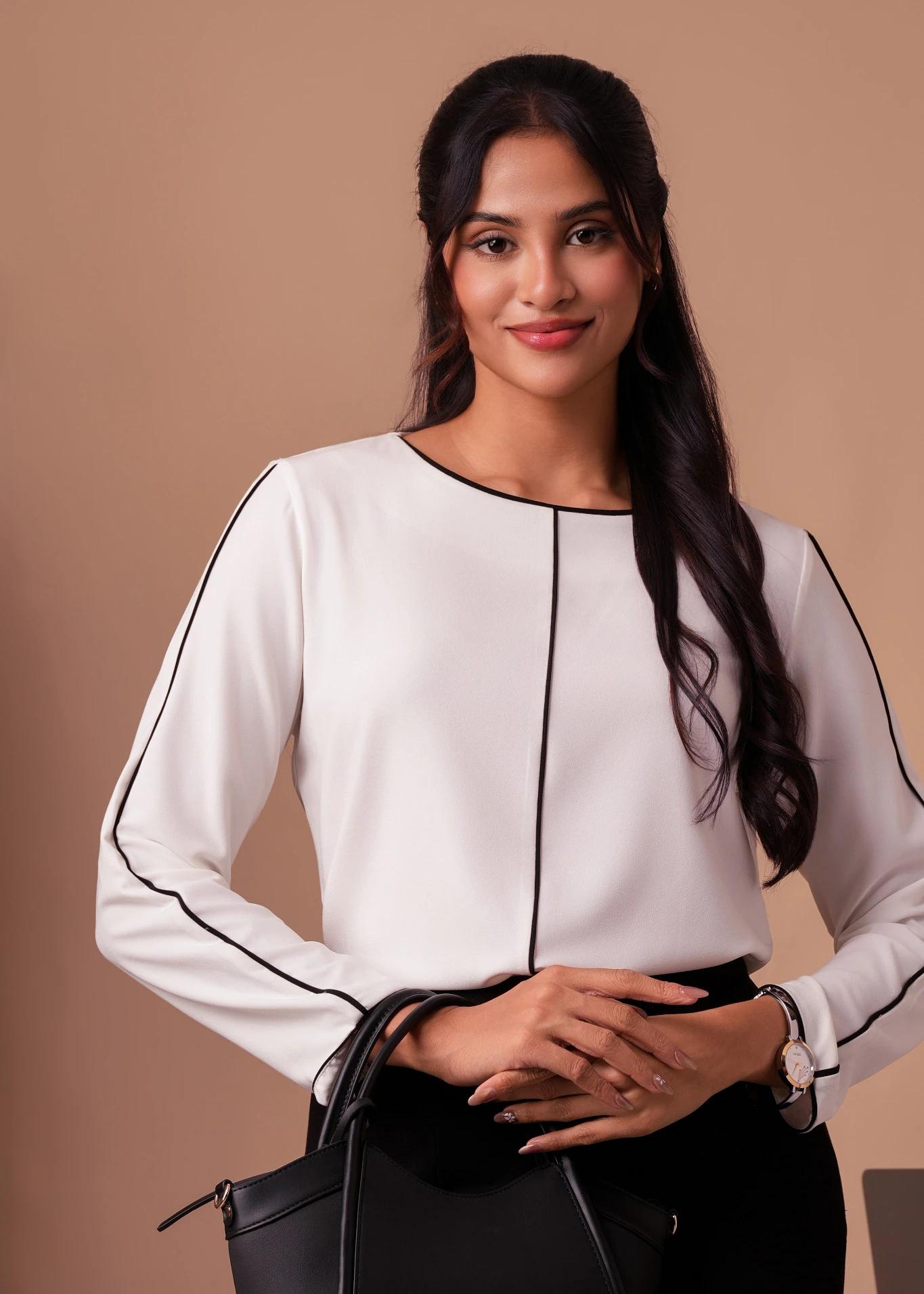 the-sterling-contrastpiped-blouse